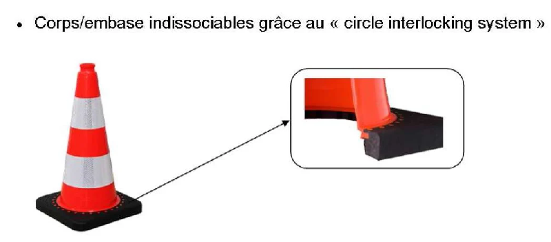 Cône de chantier 75 cm_4