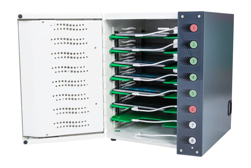 LNC10178 - Armoire de rechargement LocknCharge - Hauteur 378 mm - Pour 8 à 16 appareils avec câbles Lightning certifiés MFi_4