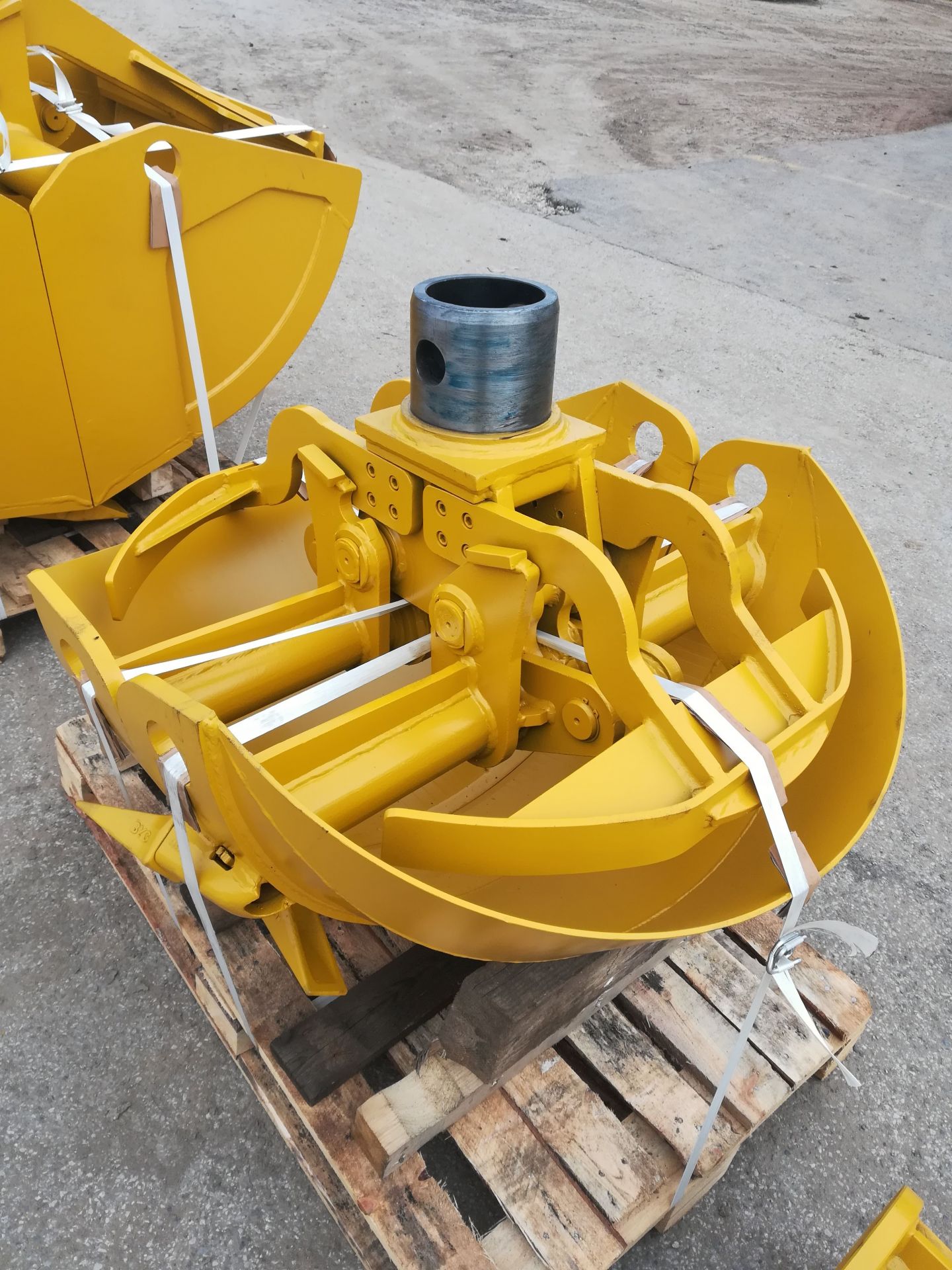 Équipement rond pour travaux de terrassement