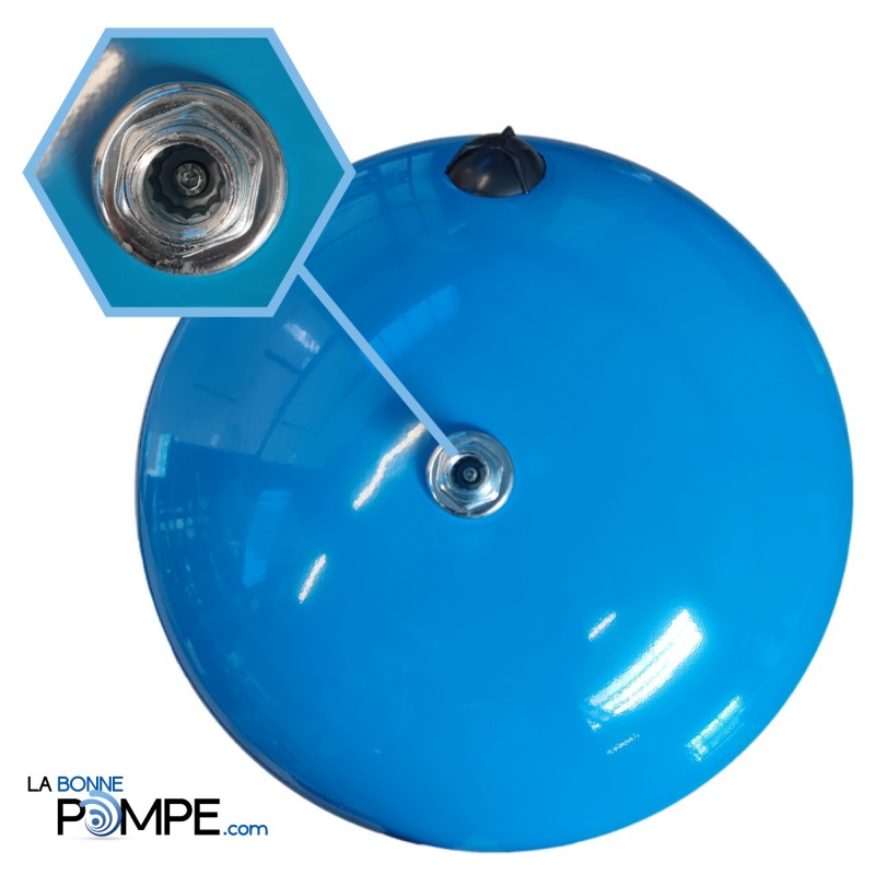 Réservoir à vessie vertical 500L - 10 bars - Aquasystem - Réf. VAV500 - Compatible avec toutes les eaux sous pression_4