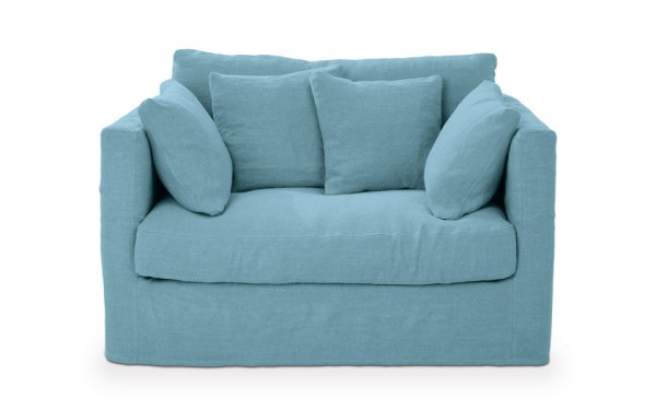 Fauteuil XL Nomad 130 cm - Home Spirit - Confortable et déhoussable avec coussins en plumes_4