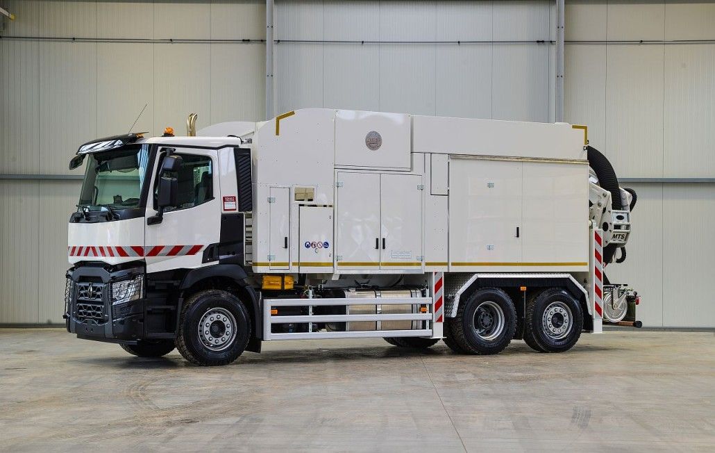 Dino4.5 camions aspirateurs - MTS - 4,5 m³/min - Volume de benne 4,5 m³ - Compresseur d'air 8 bar_4