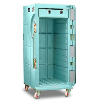 Chariot logistique isotherme en polyéthylène robuste