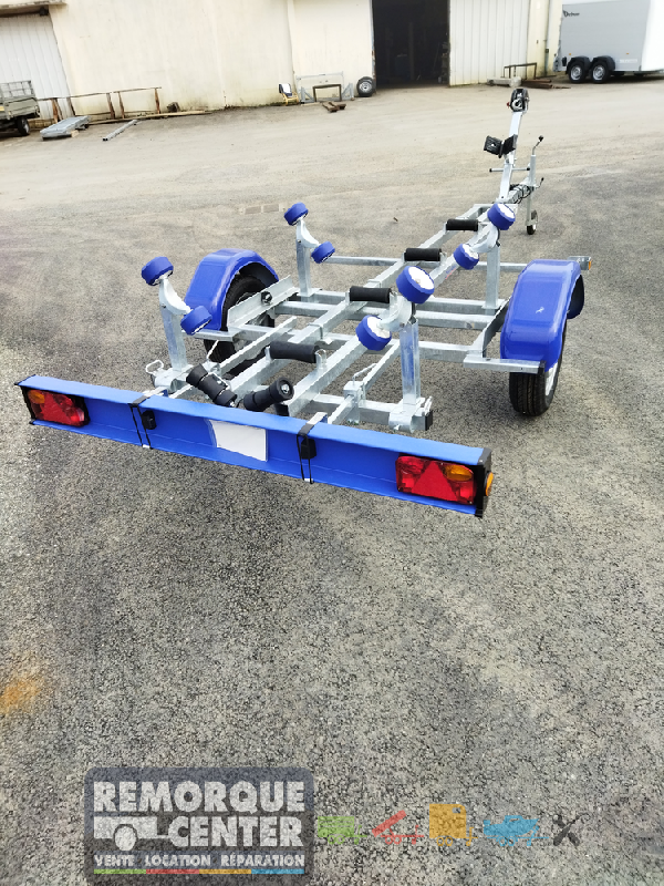 Remorque bateau cassante - SW535 - PTAC : 750Kg - 1 essieu - Sun Way_4