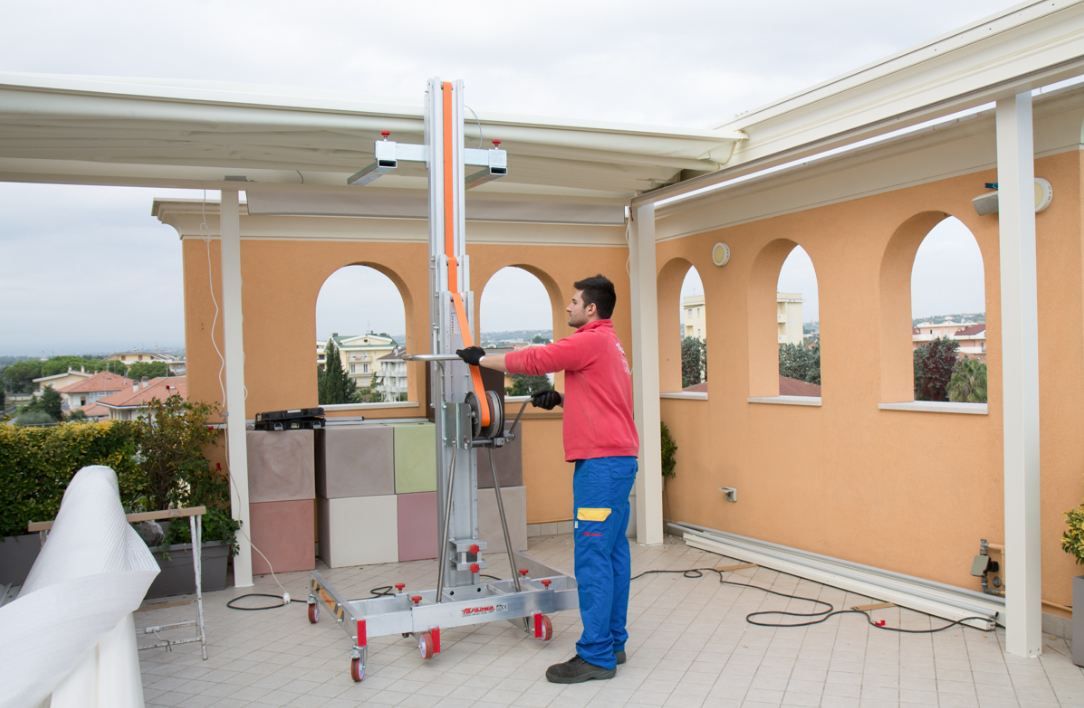 Élévateur de charge HW Big - Faraone - aluminium, capacité 250 kg, compact et facile à déplacer_4