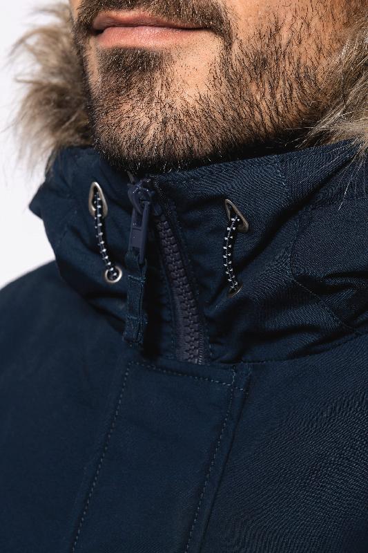Parka grand froid - Réf: K621 - Kariban - Doublure matelassée et capuche avec fausse fourrure détachable_4