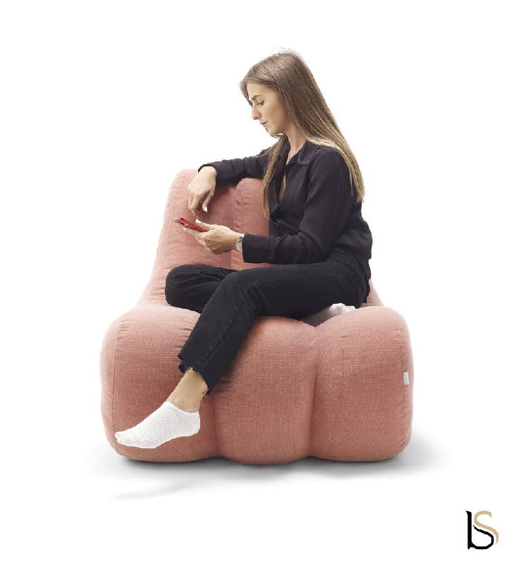 Chauffeuse de détente Emeki - Sokoa - 1 place, Blend rose_4