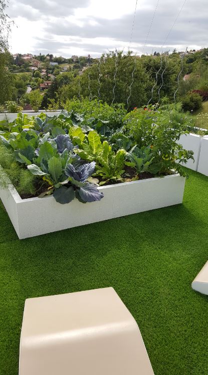 Jardinière carrée en résine Ultra® - sur mesure, résistante et personnalisable pour intérieur et extérieur_4