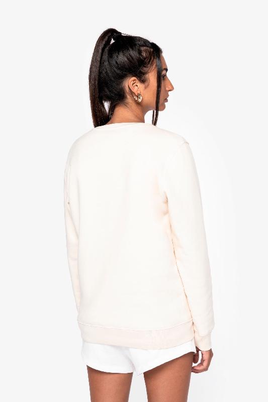 Sweat-shirt écoresponsable à col rond unisexe - Native Spirit - Réf: NS400 - 85% coton bio / 15% polyester recyclé - Coupe ajustée_4