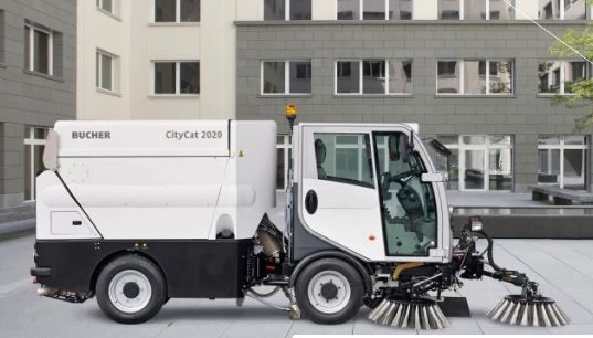 Citycat 2020 - balayeuse compacte de voirie - ros roca - 62 kw_4