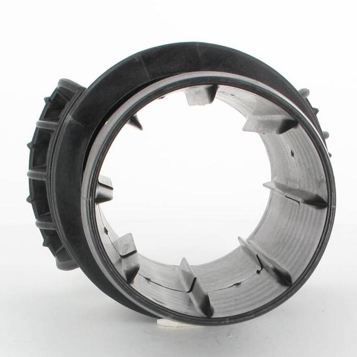 Demi-raccord symétrique avec verrou - DN 80 mm - Embout annelé Ø 90 mm - PP_4