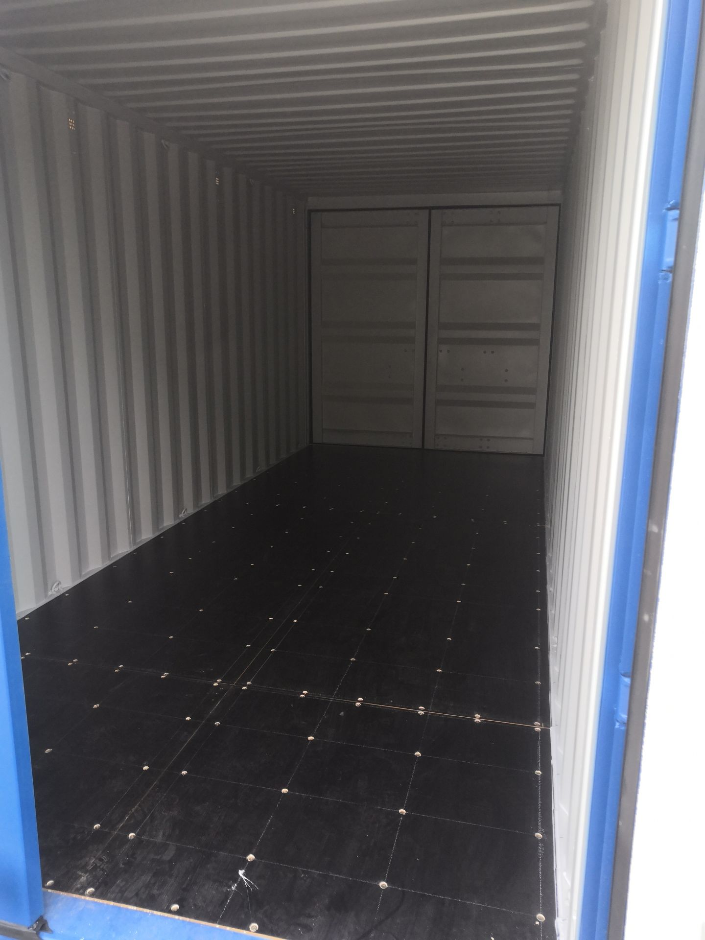 Container maritime 20 pieds Double Door - Premier Voyage - Acier Corten et contreplaqué marine_4