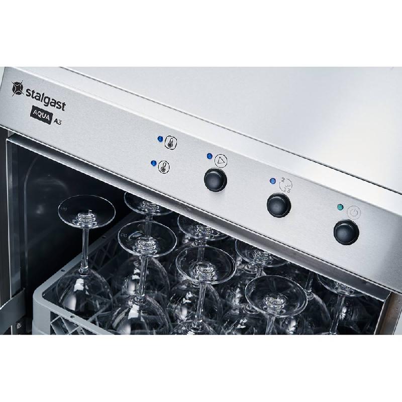 Lave-vaisselle mécanique casier 500 x 500 - Sans pompe de vidange - Avec doseur détergent | Stalgast 801506_4