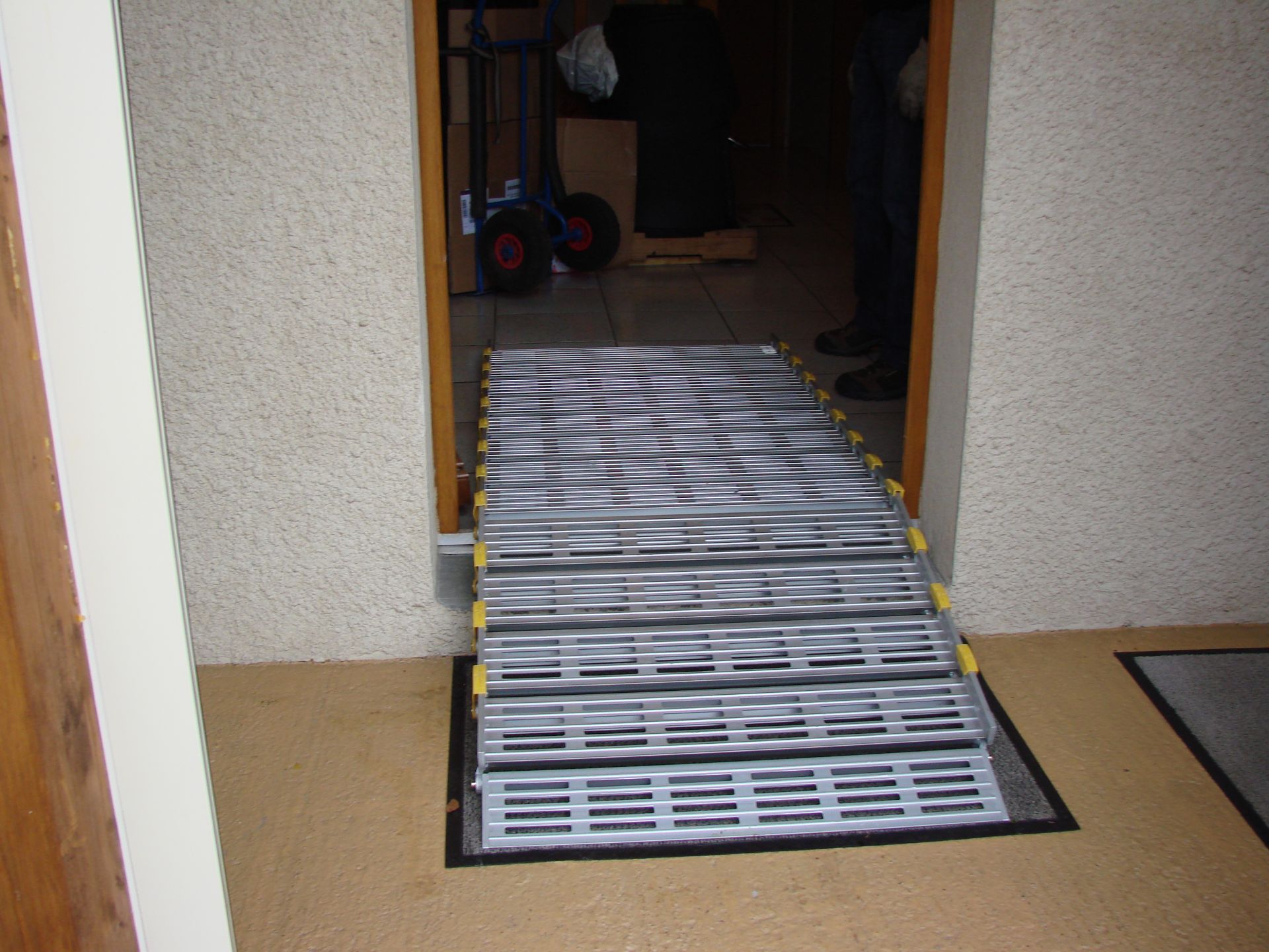 Rampe portable disponible en plusieurs largeurs et longueurs