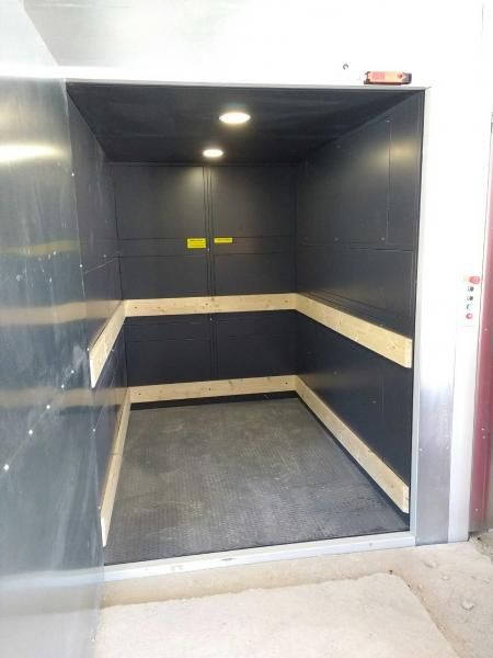 Monte-charges accompagné - Hamon - 500 kg - Plateau jusqu'à 3m² - Élévation jusqu'à 14 m_4