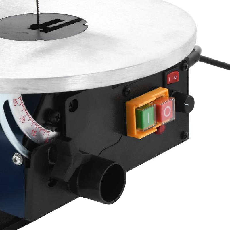 Vidaxl scie à chantourner électrique avec pédale et lampe led 125 w 144834_4