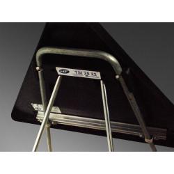 Panneau de danger annonce d'un bouchon AK30 - ultra-résistant, recyclé, fabriqué en France_4