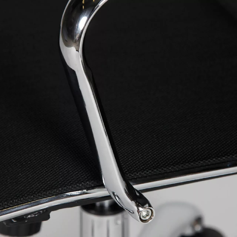 Fauteuil de Direction basculant - accoudoirs en aluminium poli - So Foggia - Avec_4