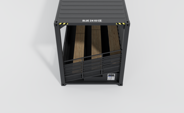 Cargo Tribune grand format robuste et accessible pour les grands événements sportifs, concerts ou festivals - 40HC_4