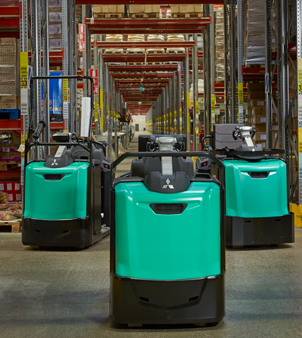 Chariot préparateur de commandes au sol VELIA ES OPB12N2F - 1200 kg - électrique - fourches élevables_4