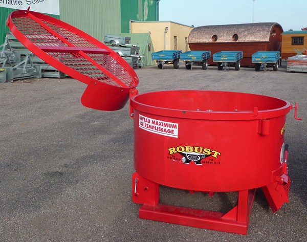 Malaxeur à béton professionnel en acier renforcé