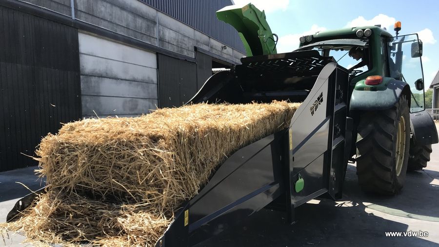 Pailleuse agricole portée pour tracteur - vdw - 1 300 kg / 1 360 kg_4