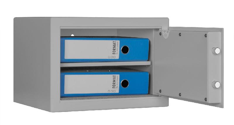 Coffre-fort encastrable FORMAT M 410 - Coffre-fort meuble compact - Serrure électronique S&G Spartan 1007 / Graphite RAL 7024_4