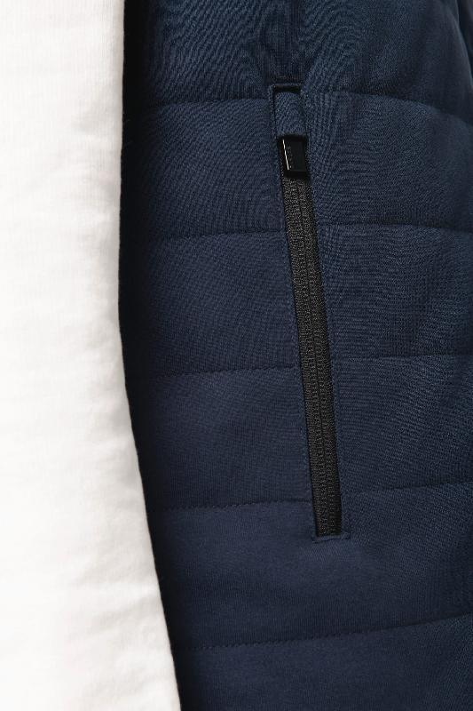Bodywarmer écoresponsable en maille homme - Réf: NS605 - 70% coton biologique et 30% polyester recyclé - Marque Native Spirit_4
