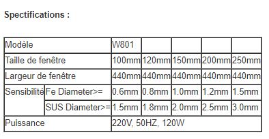 Hd-w801 - détecteur de métaux avancé pour aliments sucrose - Haida - 175 kg - norme HACCP GMP_4