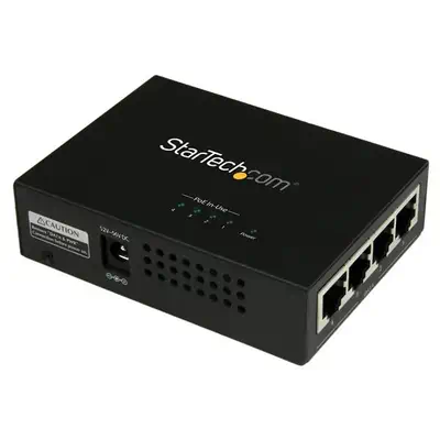 Injecteur PoE+ à  4 ports Gigabit - Midspan Power over Ethernet - 802.3at/af_4