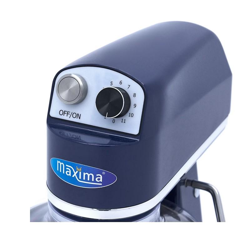 Mixer planétaire - 7 L - jusqu'à 2 kg de pâte - bleu acier | Maxima - 09360790_4