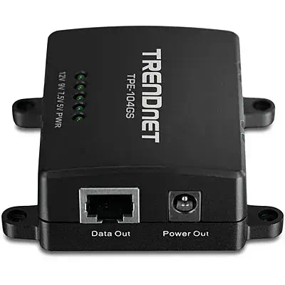 Trendnet TPE-104GS séparateur voix-données Connexion Ethernet, supportant l'alimentation via ce port_4