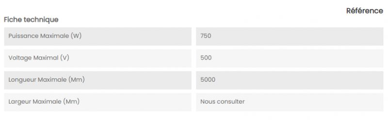 Bâches chauffantes sur mesure - aaa telec - longueur maximale 5000 mm_4