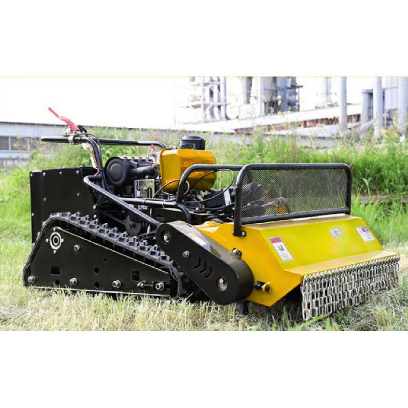 Débroussailleuse radioguidée avec télécommande longue portée de 200 m