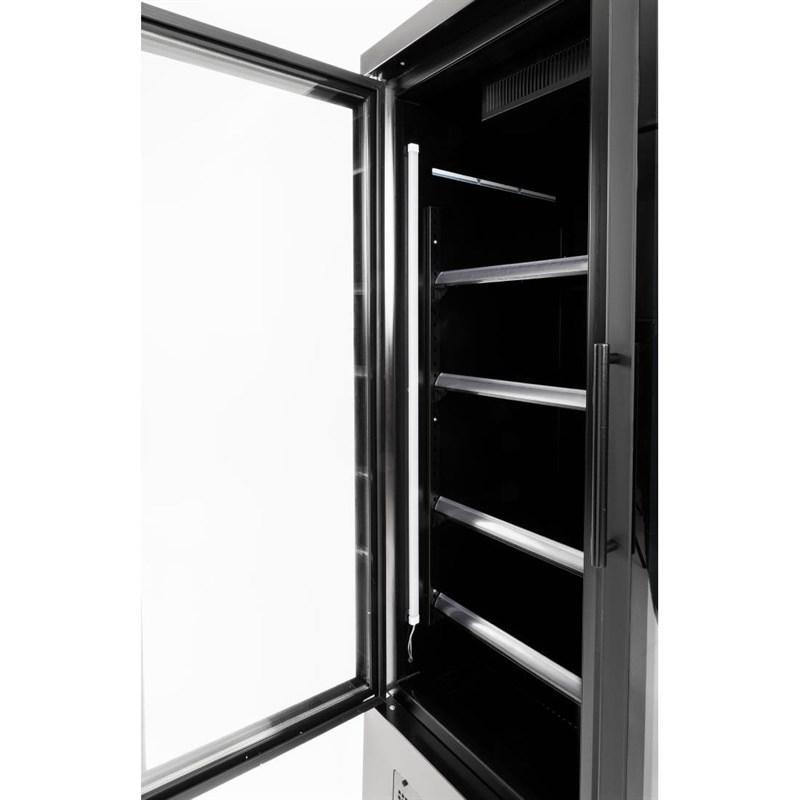 Armoire réfrigérée négative vitrée - 2 portes Série G - 744L - Polar - GP487_4