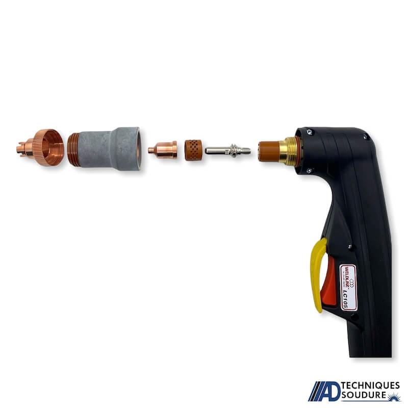 Torche plasma LC105 pour découpeur Tomahawk 1538 - 15m_4