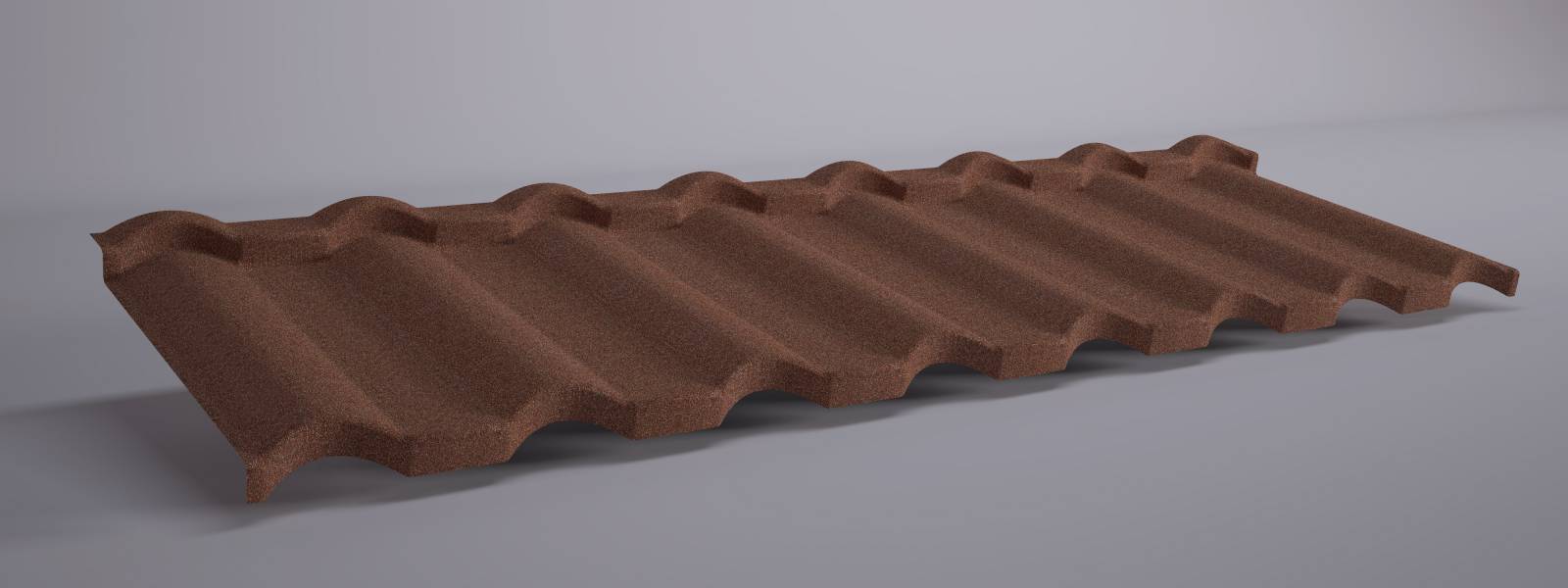 Tuile métallique modèle galbé double romane - Résistant aux charges de neige, de glace - GERARD® MILANO_4