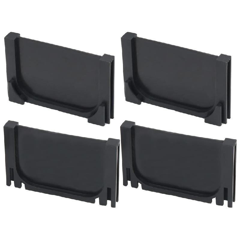 Vidaxl caniveau de drainage 2 pcs plastique 2 m 275500_4