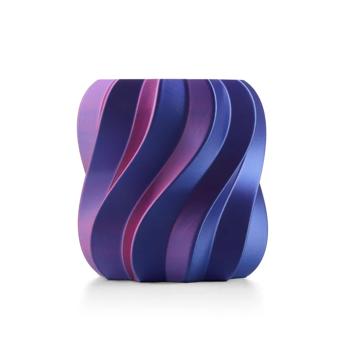 Mot en Impression 3D - Soie rouge bleu_4