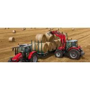 Chargeur frontal agricole MF FL - AGCO Distribution - Hauteur de levage max 6,55 à 4,96 m - Capacité de levage max 1540 à 3270 kg_4