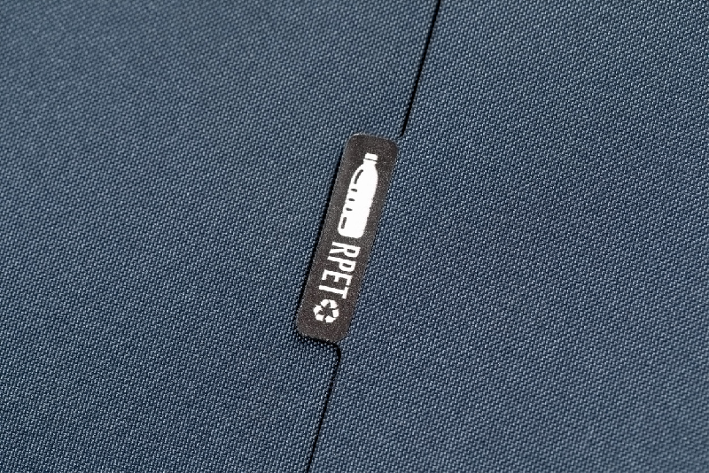 Porte-documents RPET - Polyester 600D format A4 avec support mobile pliable et bloc-notes 20 feuilles_4