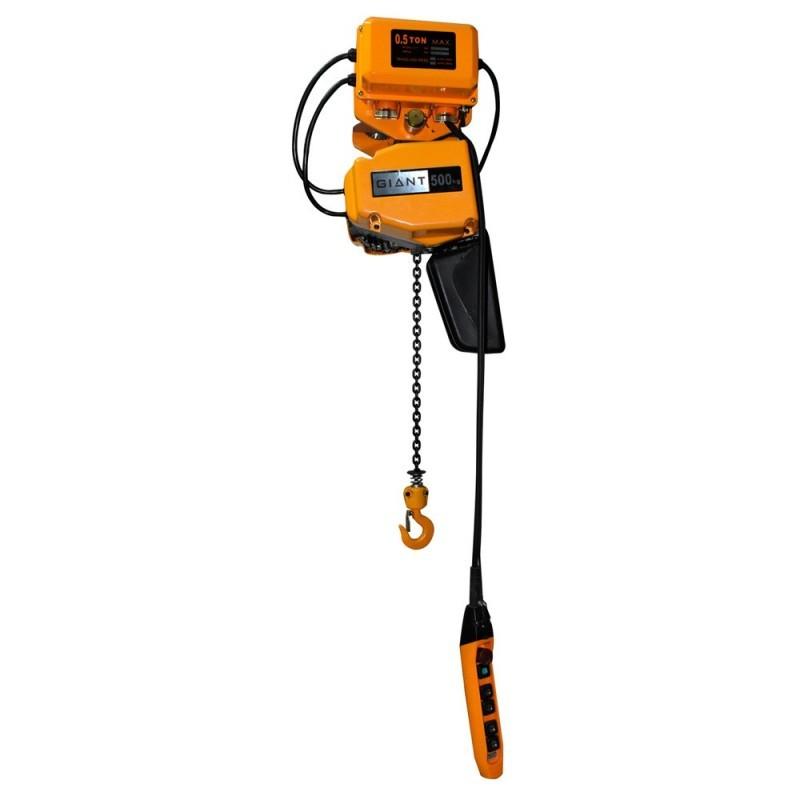 Palan électrique avec chariot double vitesse HHBDII 05-02T 05T 12M 380V_4