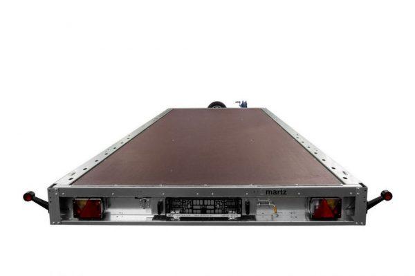 Remorque porte voiture-plateau - 4,00 X 2,00 M - 2700 KG - MARTZ GT PLATEAU 400S_4