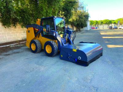 Balayeuse avec godet de collecte SX - grande capacité - rouleau brosse Ø600mm_4