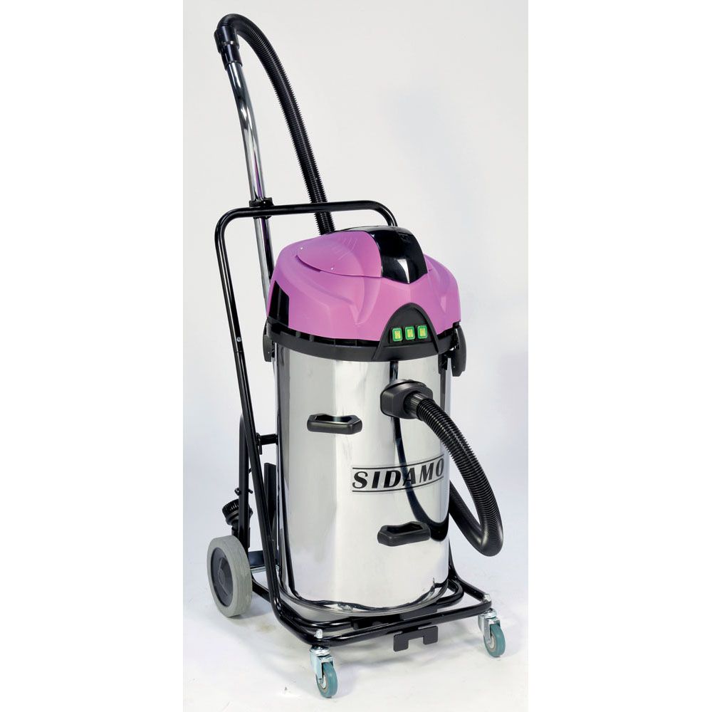 Jet 100 i - Aspirateur à eau et poussières - Cuve inox 55L - Sidamo - Décolmatage manuel - Classe M_4