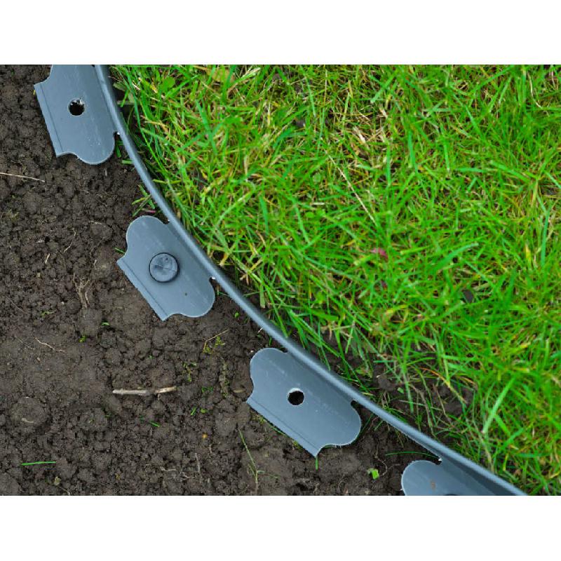 Nature piquets au sol 10 pcs 20 cm noir 446393_4