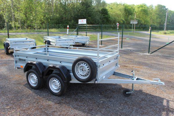 Remorque bagagère non freinée - ZASLAW 265T - 2,65 X 1,32 M_4