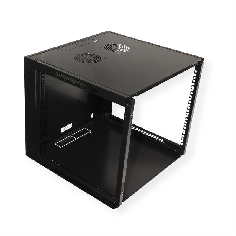 VALUE Armoire murale 9 UH (HxLxP) 500x570x450mm , noir_4