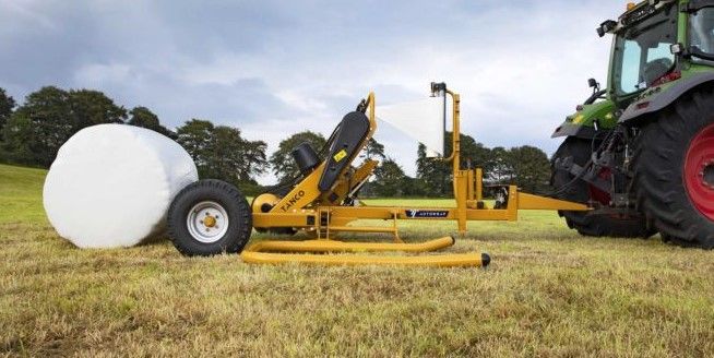 Tanco E100 SA - Enrubanneuse avec système hydraulique Cut & Start