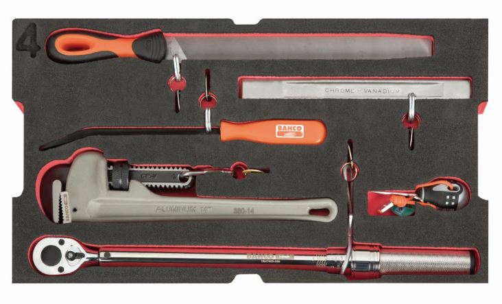 Kit d'outils pour formation offshore pétrolier et gazier - mallette rigide - 41 pcs - 4750RCHDW01FF9_4